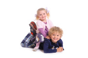 Two lovely children in family child  photographs